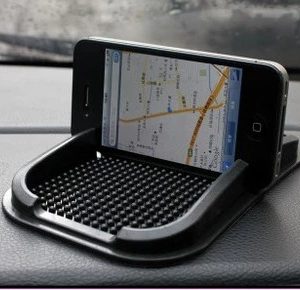 Compatible with Apple, Vehicle mounted antiskid pad iphone7P mobile phone navigation multi-functional support Pu box OPP bag